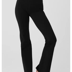 ALO Yoga Black Flare Boot Cut Pants
